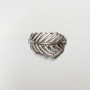 Authentic Pandora Feather Ring